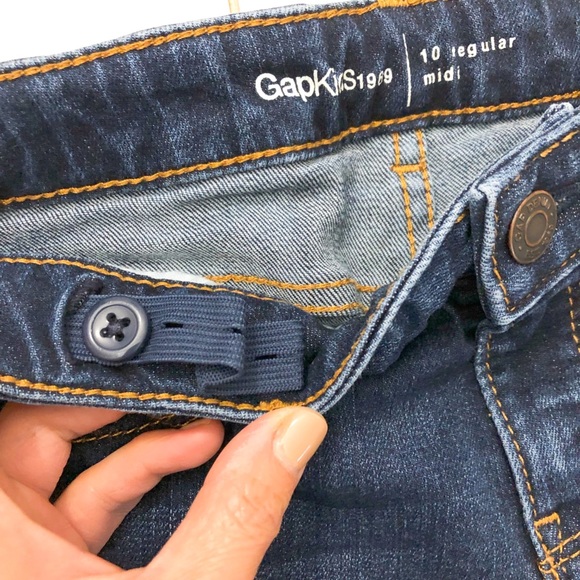 Gap Girls Midi Jean Shorts - Picture 4 of 4